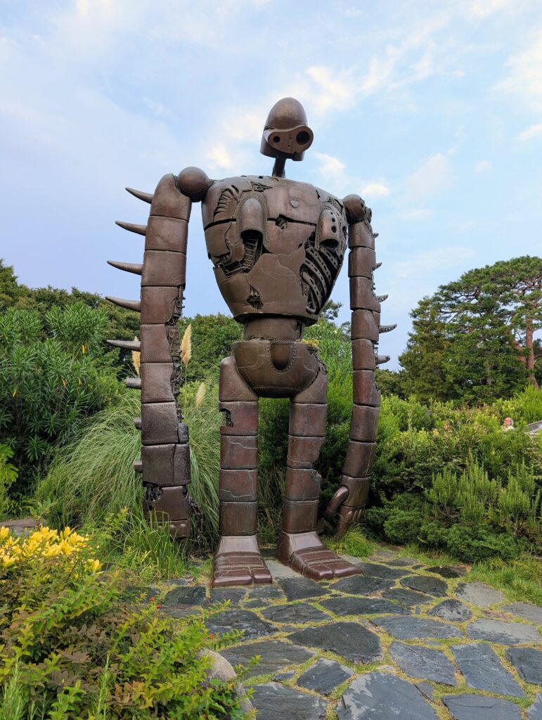 Robot soldat le chateau dans le ciel musée ghibli mitaka japon